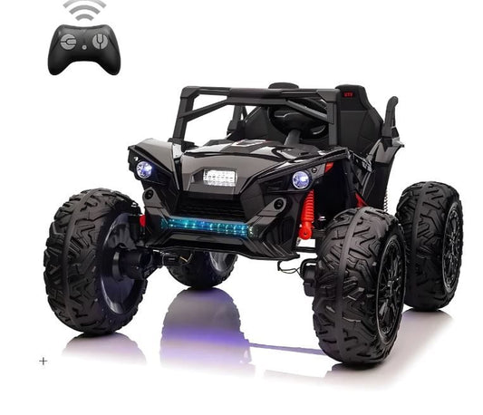 4x4 Buggy UTV 2 Seater 4M Electric Car Black