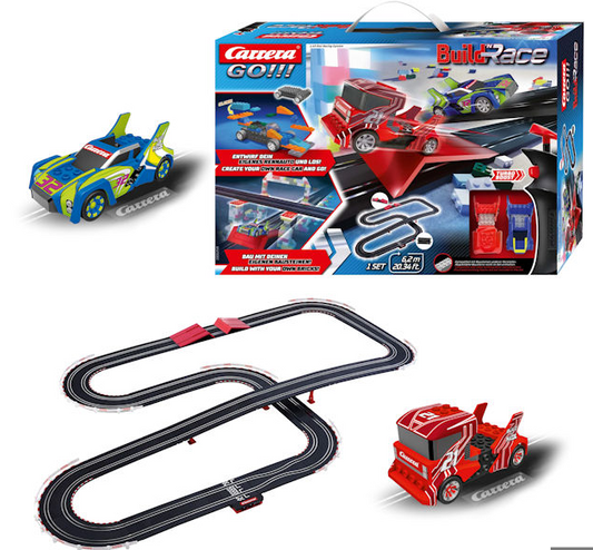 Carrera GO! Build 'N Race - Racing Set 6.2m 62531