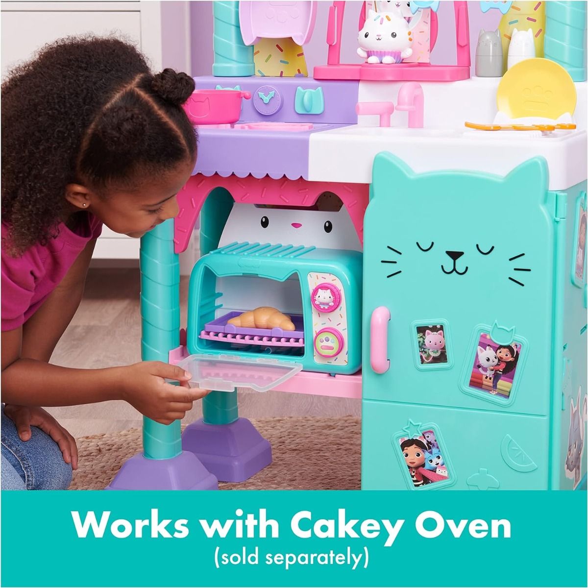 Gabby's Dollhouse Cakey Kitchen Set 6065441