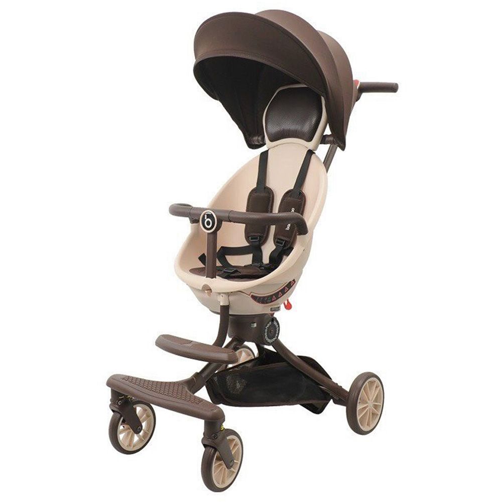 Baobaohao Trolley Foldable Stroller - Caramel Milk V18