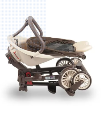 Baobaohao Trolley 2-Way Stroller Brown V7/S5327