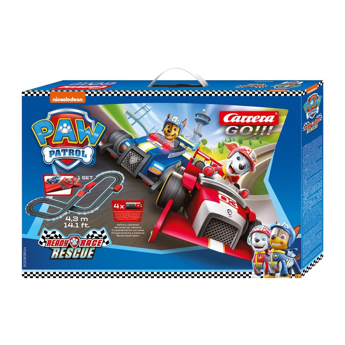 Carrera Go! Paw Patrol Ready Race & Rescue Slot Car 63514