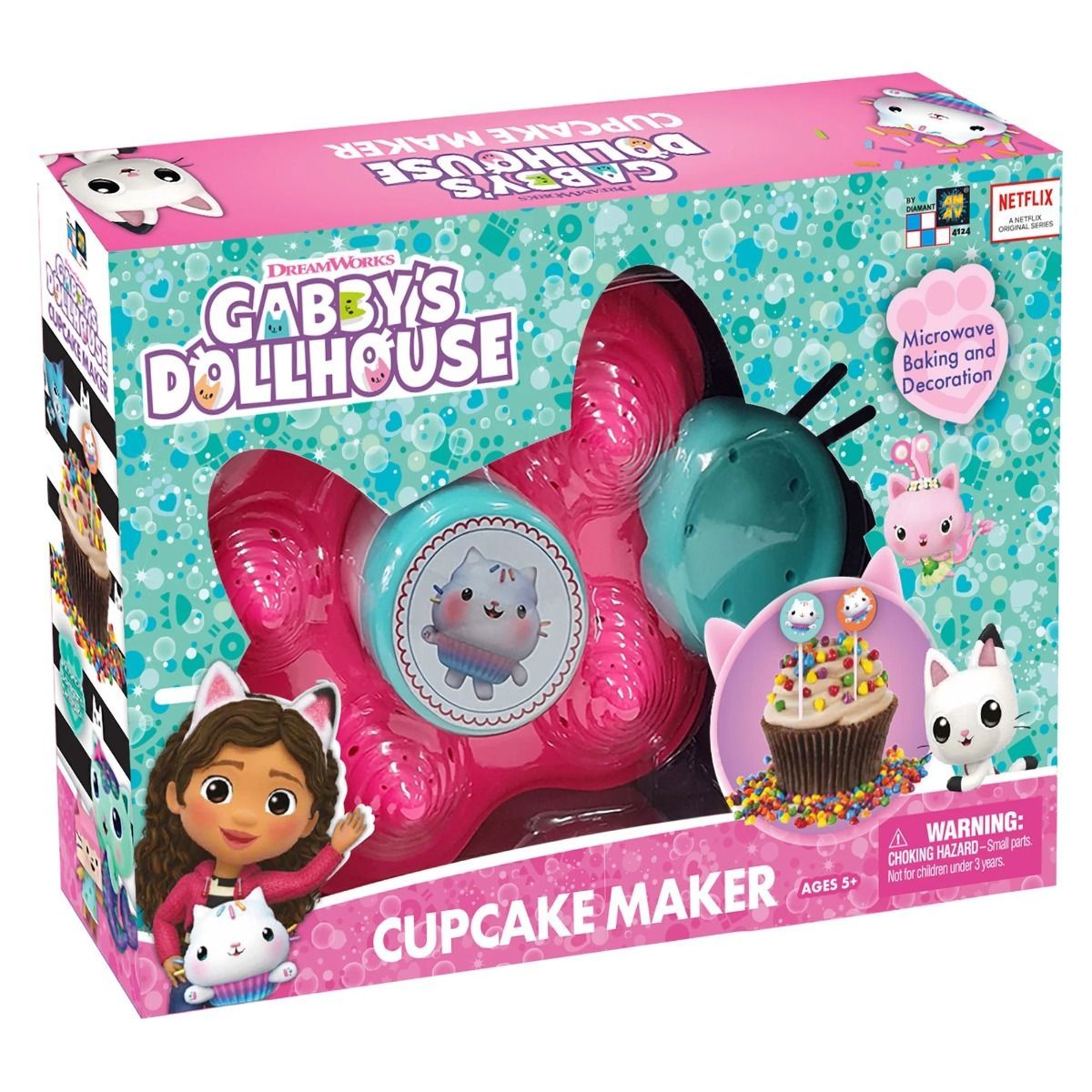 Gabby's Dollhouse Cupcake Maker DTT-4124