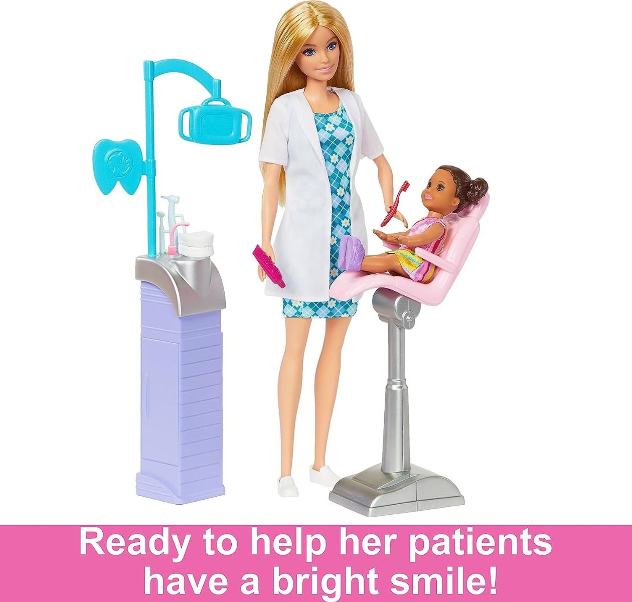 Barbie Careers Doll - Dentist Blonde HKT69