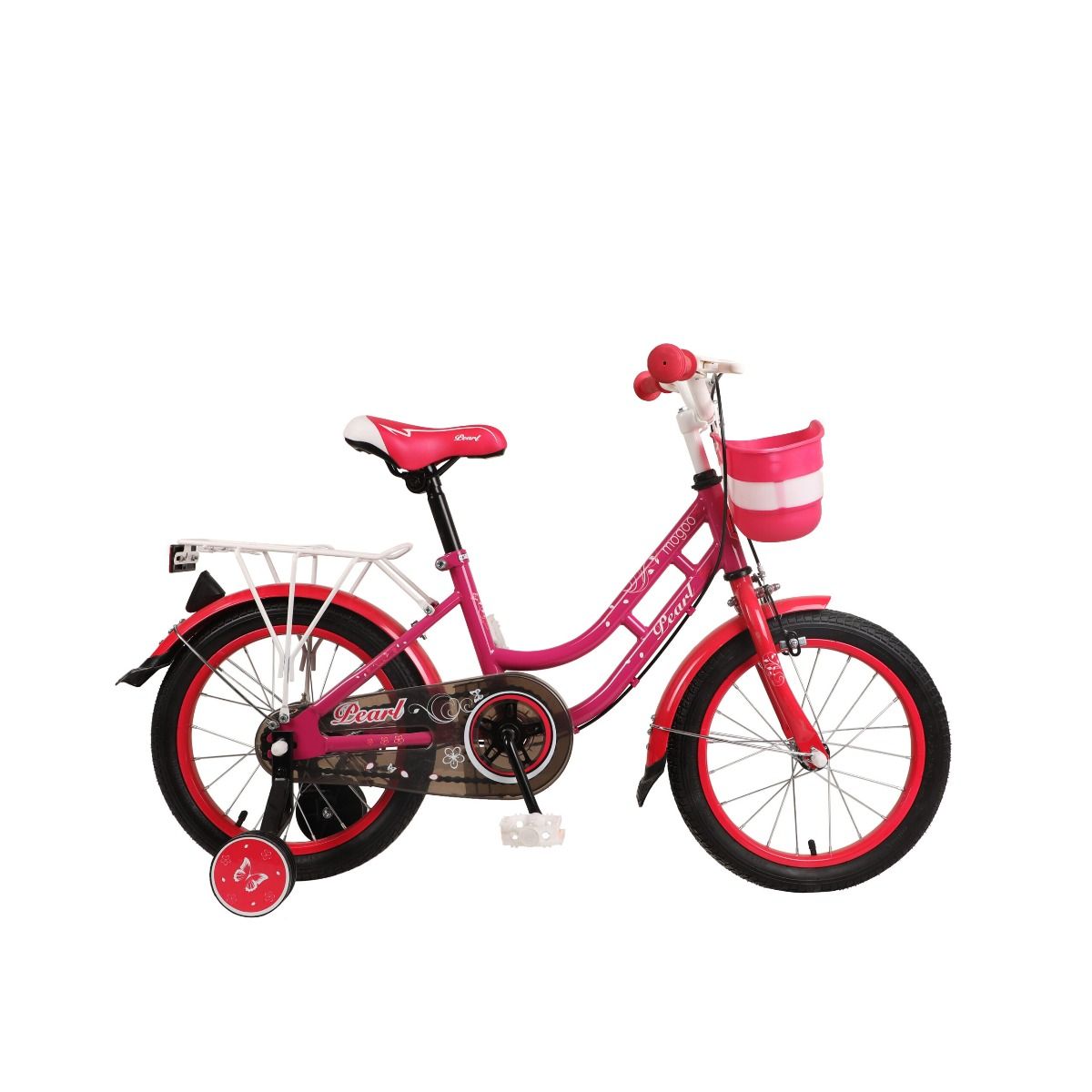 Mogoo 16 Inch Bicycle Pearl Dark Pink