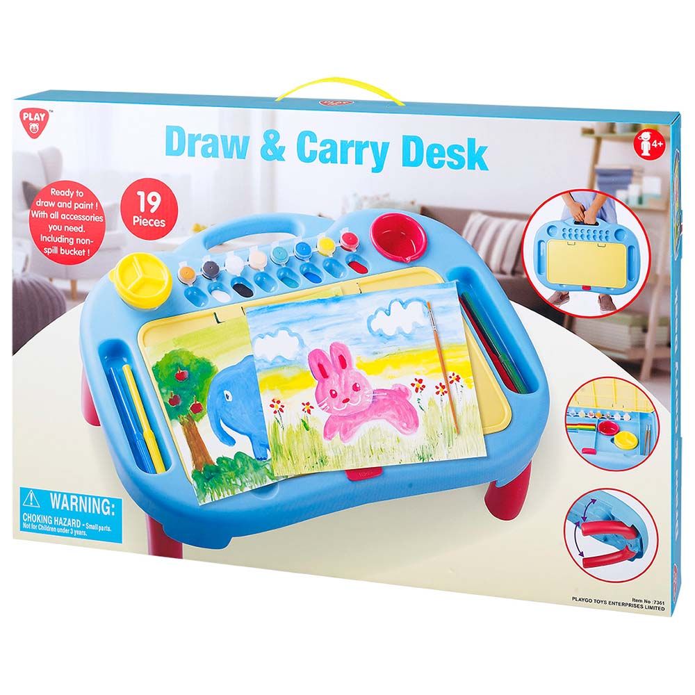 PlayGo Draw And Carry Desk 7361