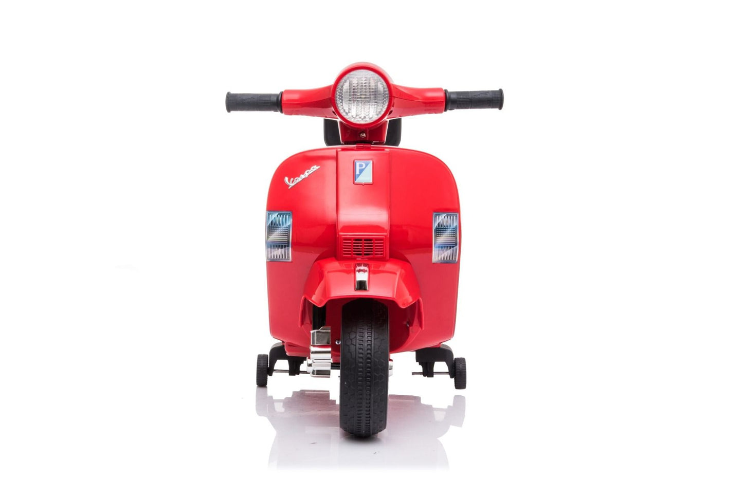 Vespa Motorcycle Red