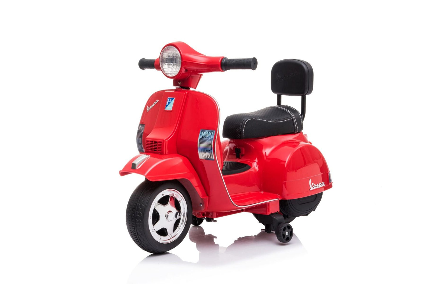 Vespa Motorcycle Red