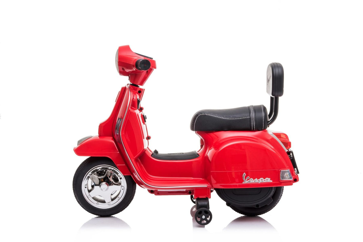 Vespa Motorcycle Red