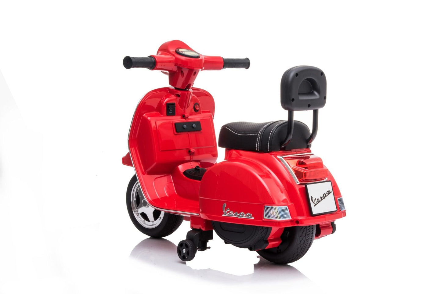 Vespa Motorcycle Red