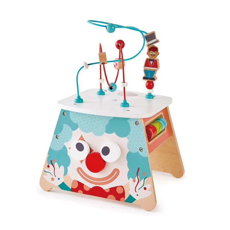 Hape Light-Up Circus Educational Activity Cube Playset