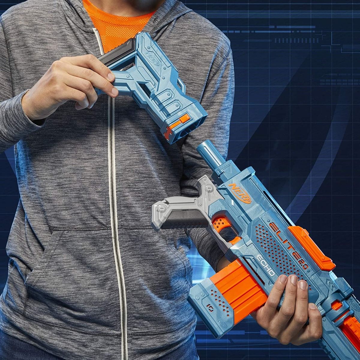 Hasbro Nerf Elite 2.0 Echo Cs-10 Blaster E9533