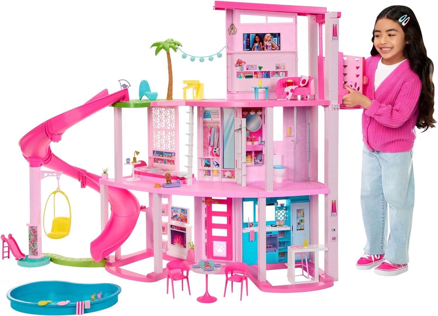 Barbie Dreamhouse Pool Party Doll House HMX10