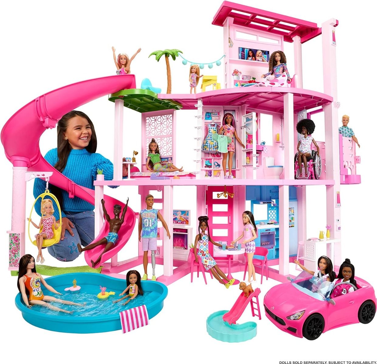 Barbie Dreamhouse Pool Party Doll House HMX10