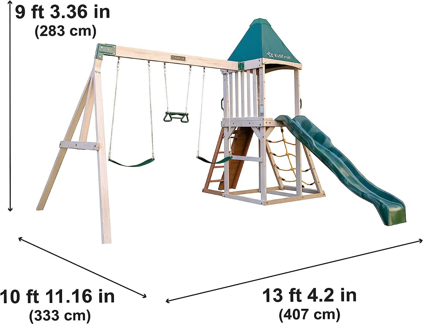 Kidkraft Emerald Challenge Swing Set F29550E