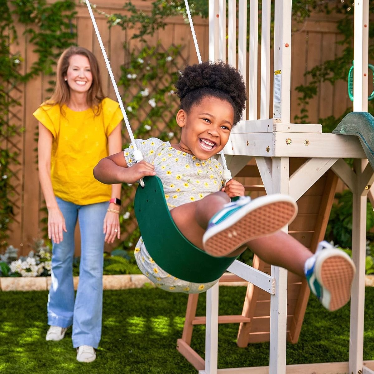 Kidkraft Emerald Challenge Swing Set F29550E