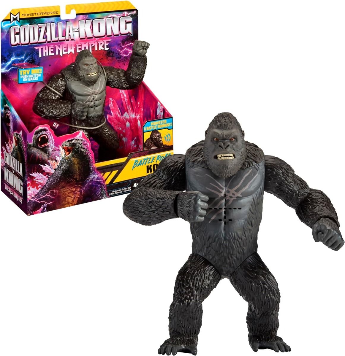 Godzilla X Kong The New Empire: Rattle Roar Kong Figure 7inch