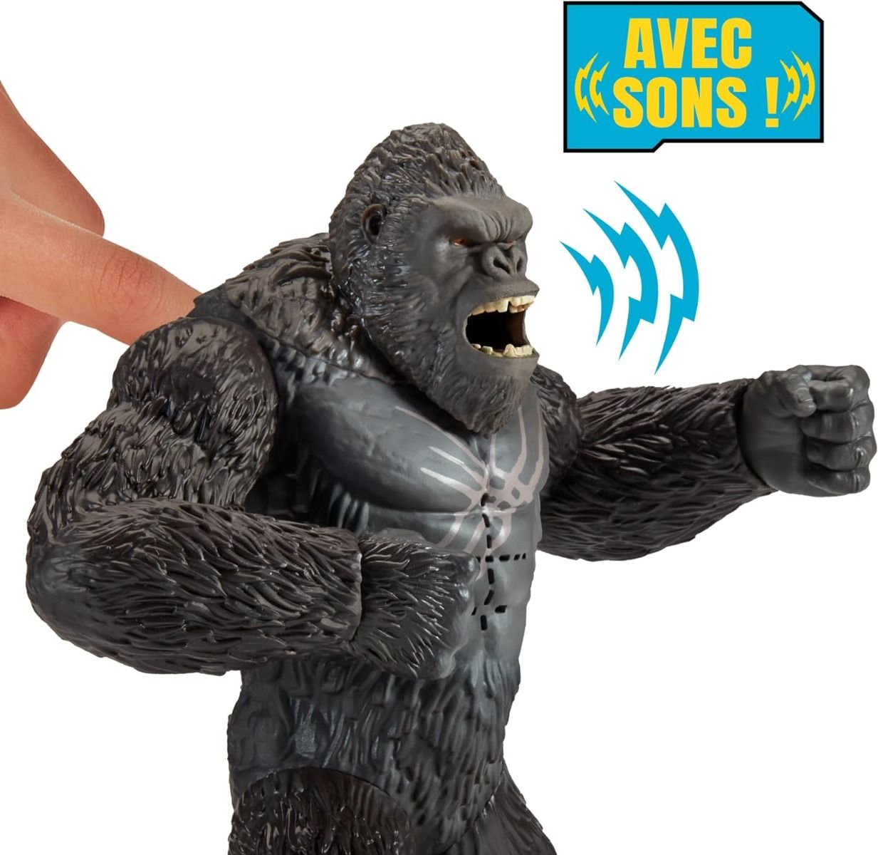 Godzilla X Kong The New Empire: Rattle Roar Kong Figure 7inch