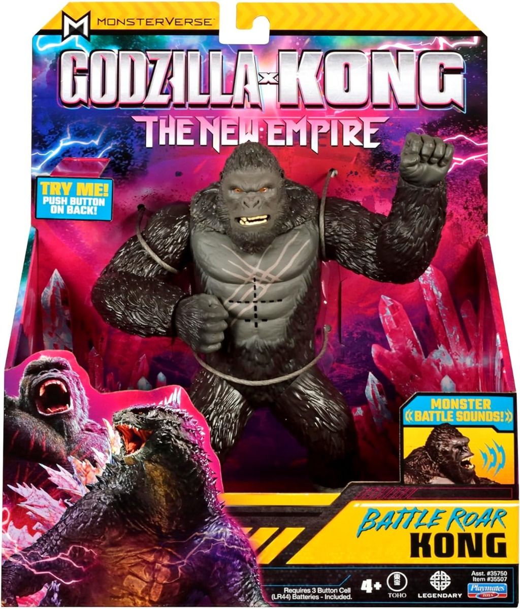 Godzilla X Kong The New Empire: Rattle Roar Kong Figure 7inch