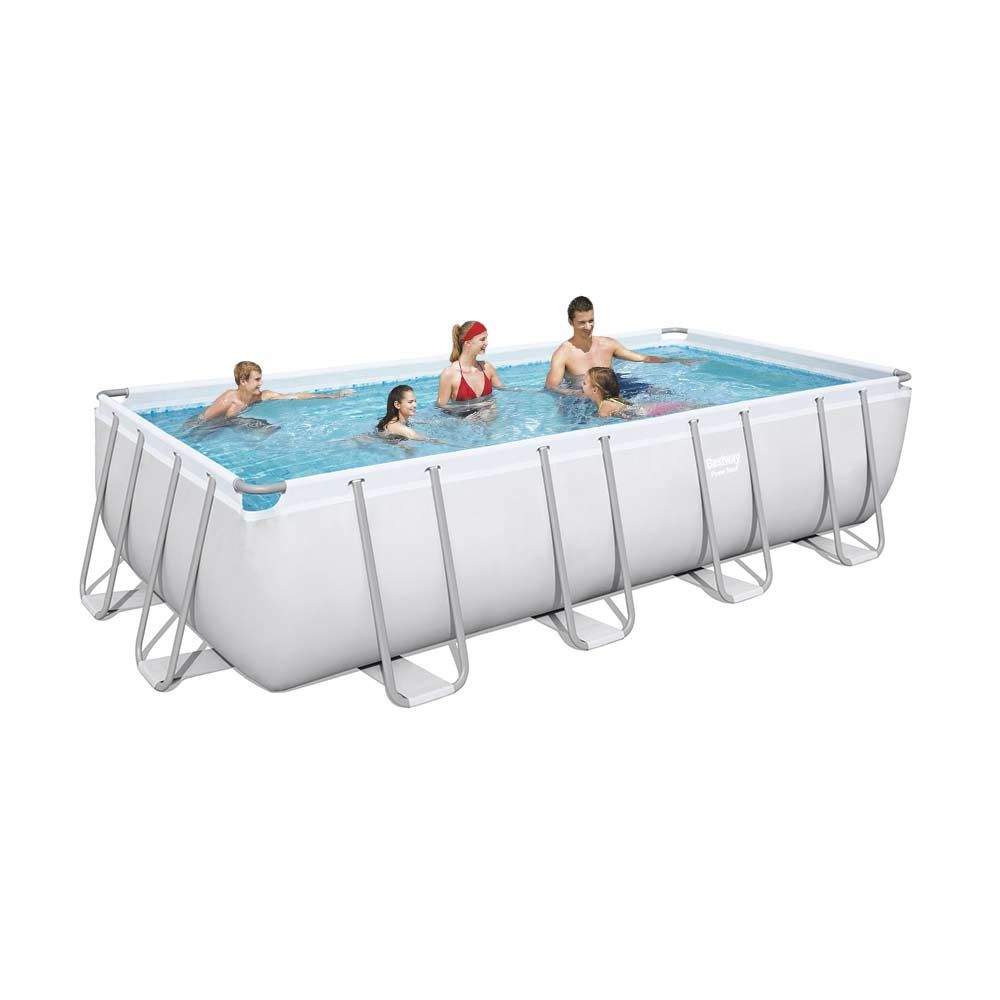 Bestway Above Ground Frame Pool Rectangular 5.49mx2.74mx1.22m 56466