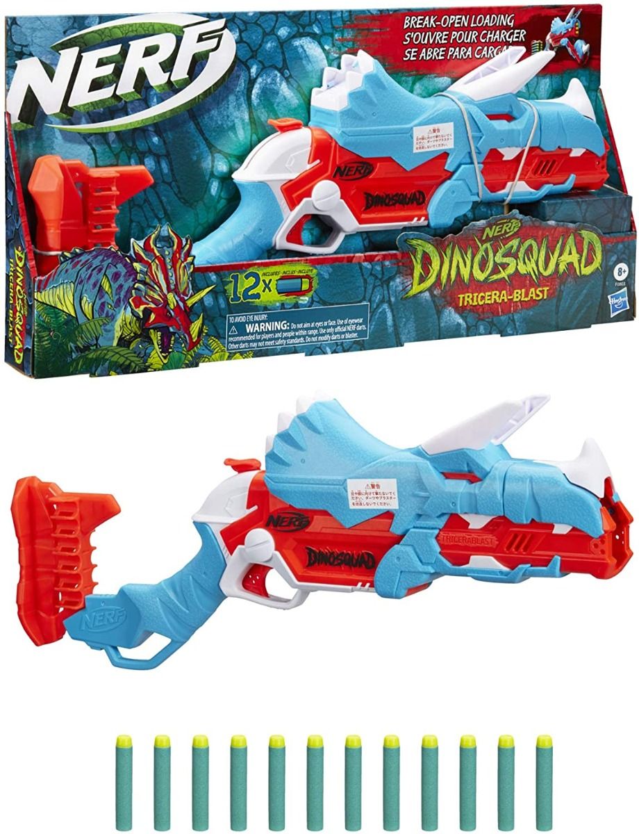 Nerf DinoSquad Rex-Rampage Motorized Dart Blaster F0807