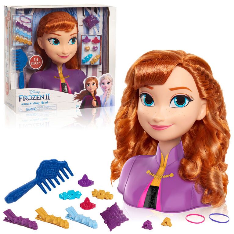 Disney Frozen 2 Anna Styling Head 32810