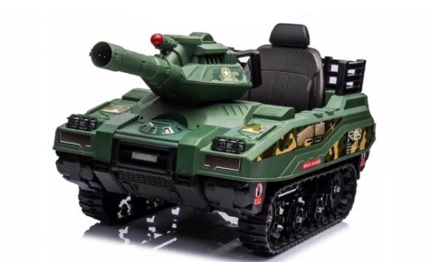 Armoured Ride On Car 2M Green LB-747L