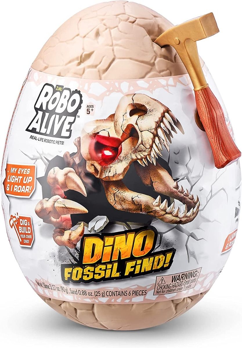 Zuru Robo Alive Dino Fossil Egg 7156