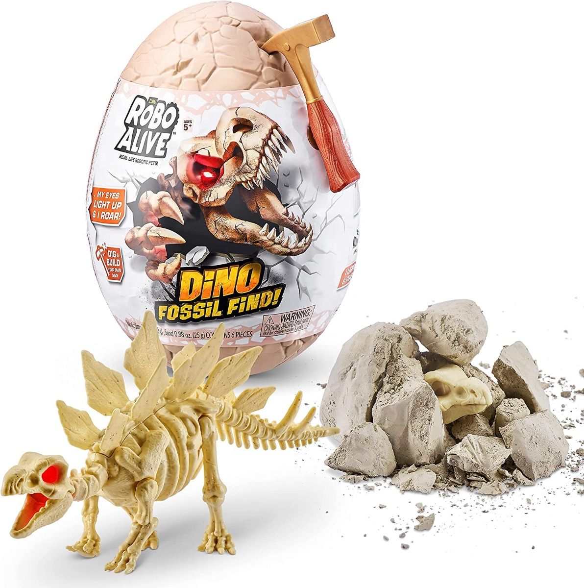 Zuru Robo Alive Dino Fossil Egg 7156