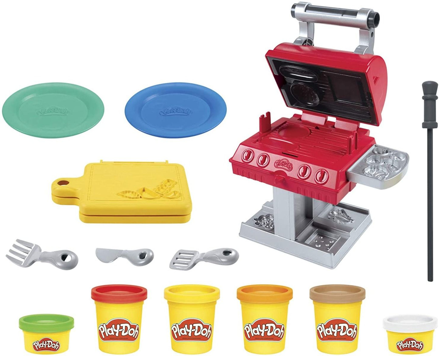 Play-Doh Kitchen Creations Grill N Stamp Playset F0652