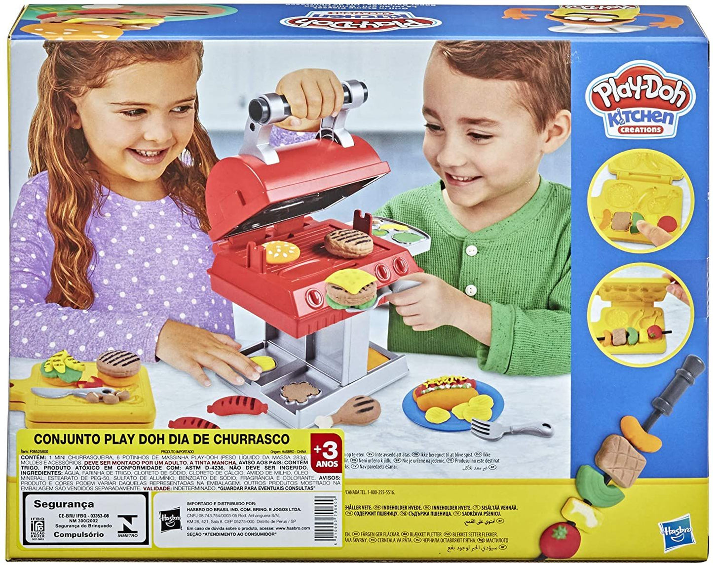 Play-Doh Kitchen Creations Grill N Stamp Playset F0652