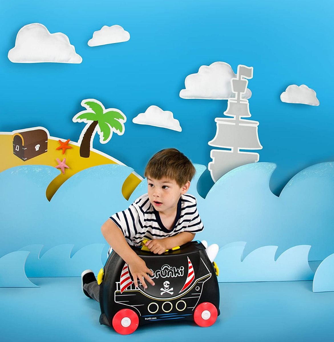 Trunki Pedro The Pirate Ship Black TI0312-GB01