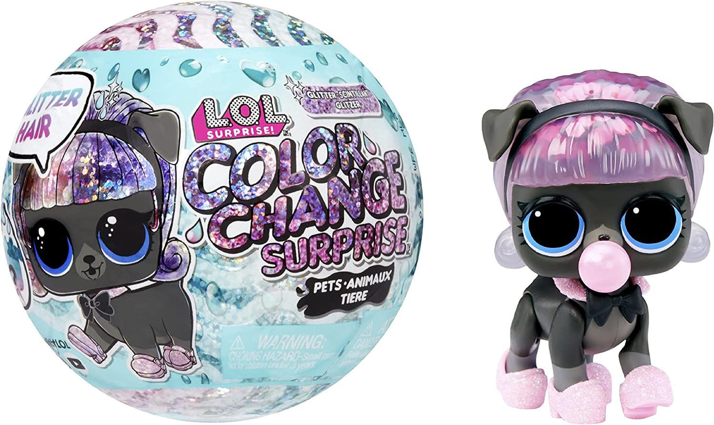 LOL Surprise! Glitter Color Change Surprise Pets Mystery Pack MGA-585312