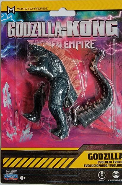 Godzilla x Kong The New Empire: Evolved Godzilla Mini Figure 3.25inch