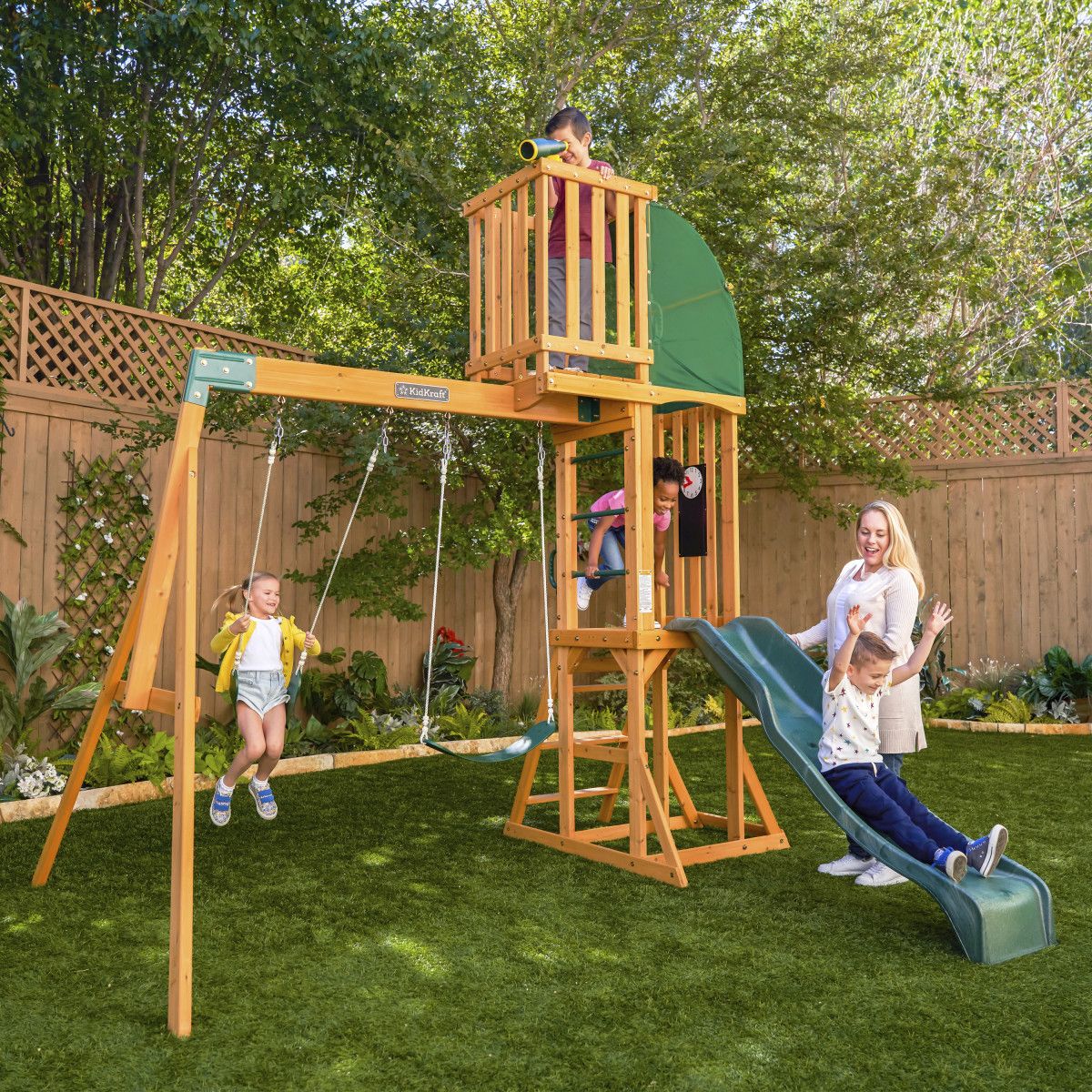 Kidkraft Hawk Tower Swing Set F29560