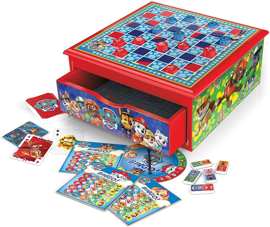 Cardinal Games Paw Patrol 7 Game House Multicoloured 6039892