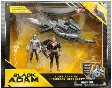 DC Black Adam Vs Intergang Mercenary Set With Figures