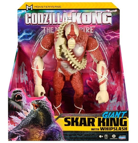 Godzilla X Kong The New Empire: Giant Skar King With Whipslash Figure