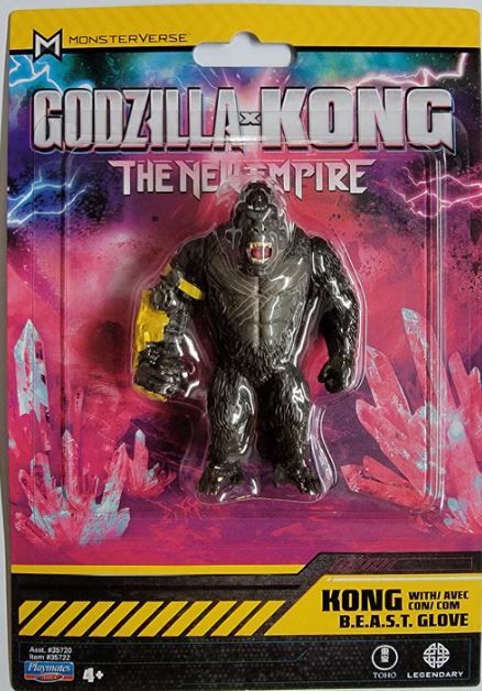 Godzilla X Kong The New Empire: Kong With Beast Glove Mini Figure 3.25inch