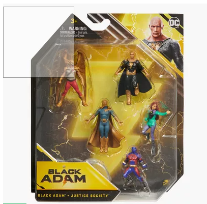 DC Black Adam Movie Figure 2in 5-Pack Set 6064872