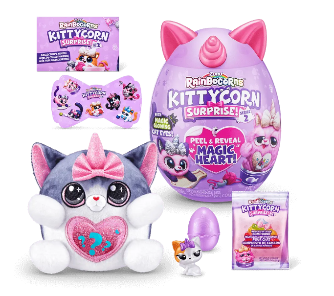 Rainbocorns Kittycorn Surprise Plush Small S7 ZUR-9279