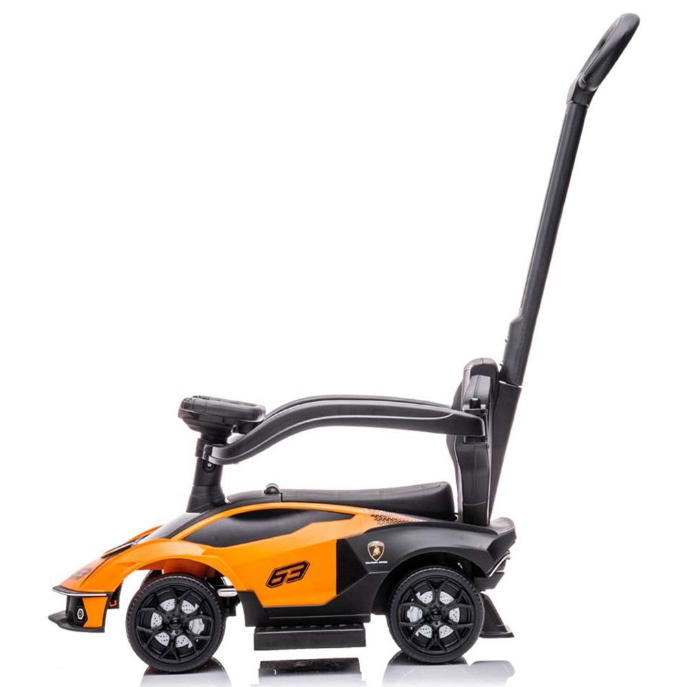 Lamborghini Essenza SC V12 Ride-on Car with Handle Orange 661 B10021