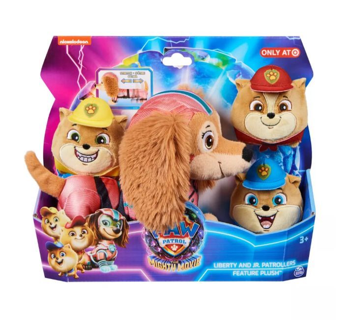 Paw Patrol Movie2 Plush Liberty & Jr. Pat 6067860