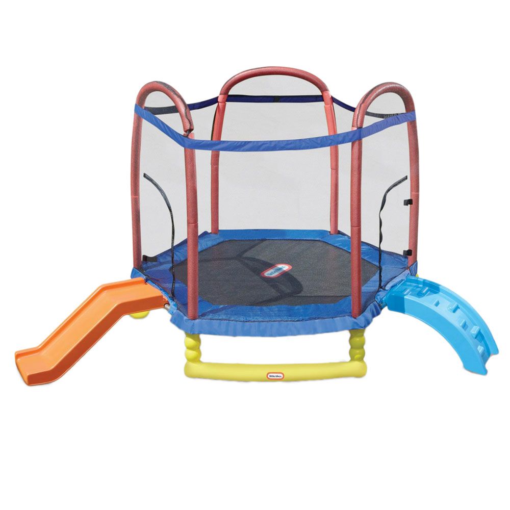 Little Tikes Climb And Slide Trampoline 7ft LIT-624919M