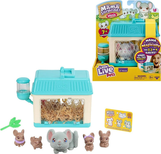 Little Live Pets Mama Surprise Minis: Lil' Mouse 26510/64565