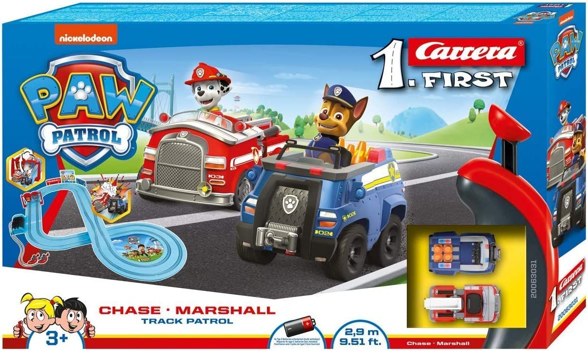 Carrera First Race Track Paw Patrol Chase & Marshall 2.4M 63031