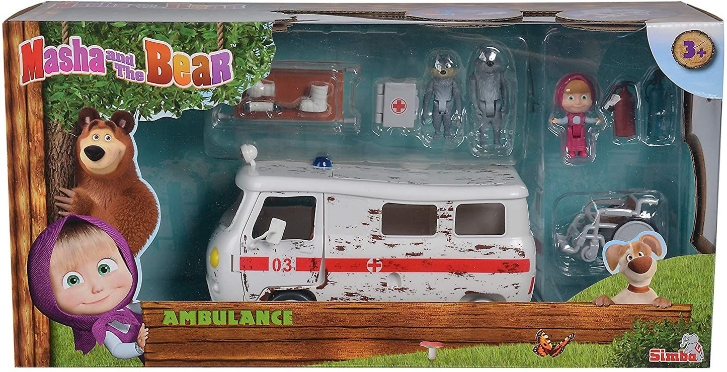 Masha and The Bear Ambulance Playset 109309863