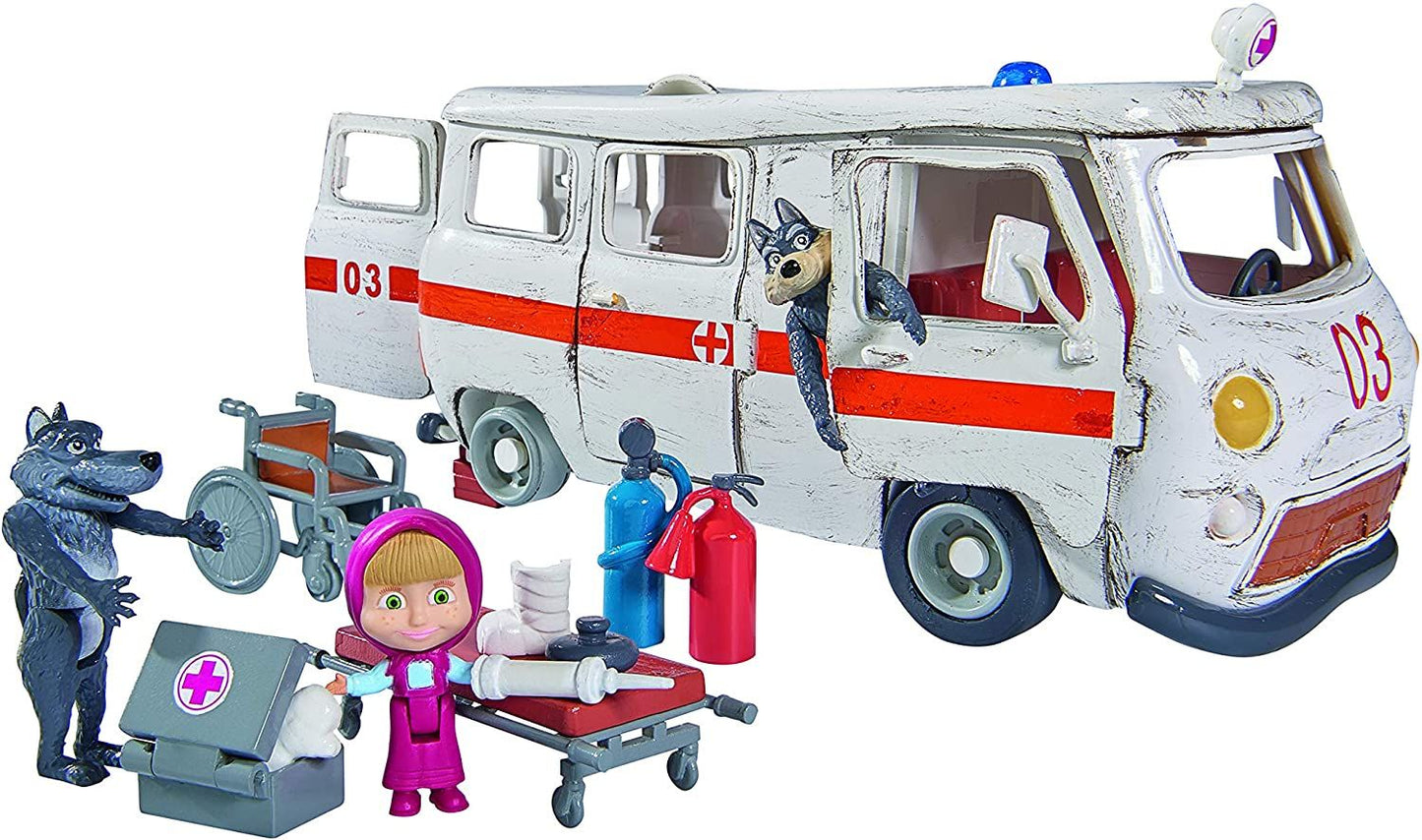 Masha and The Bear Ambulance Playset 109309863