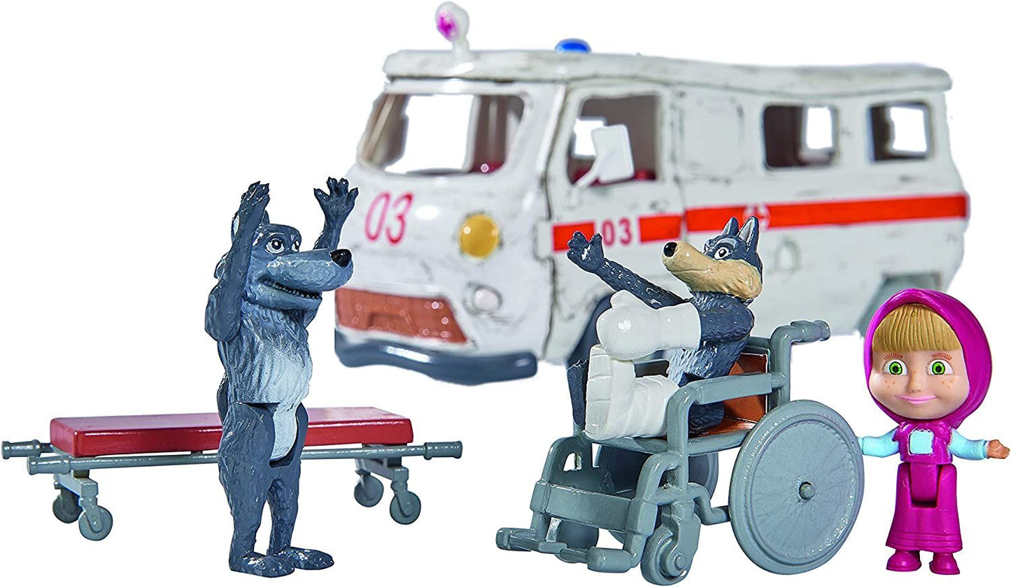 Masha and The Bear Ambulance Playset 109309863