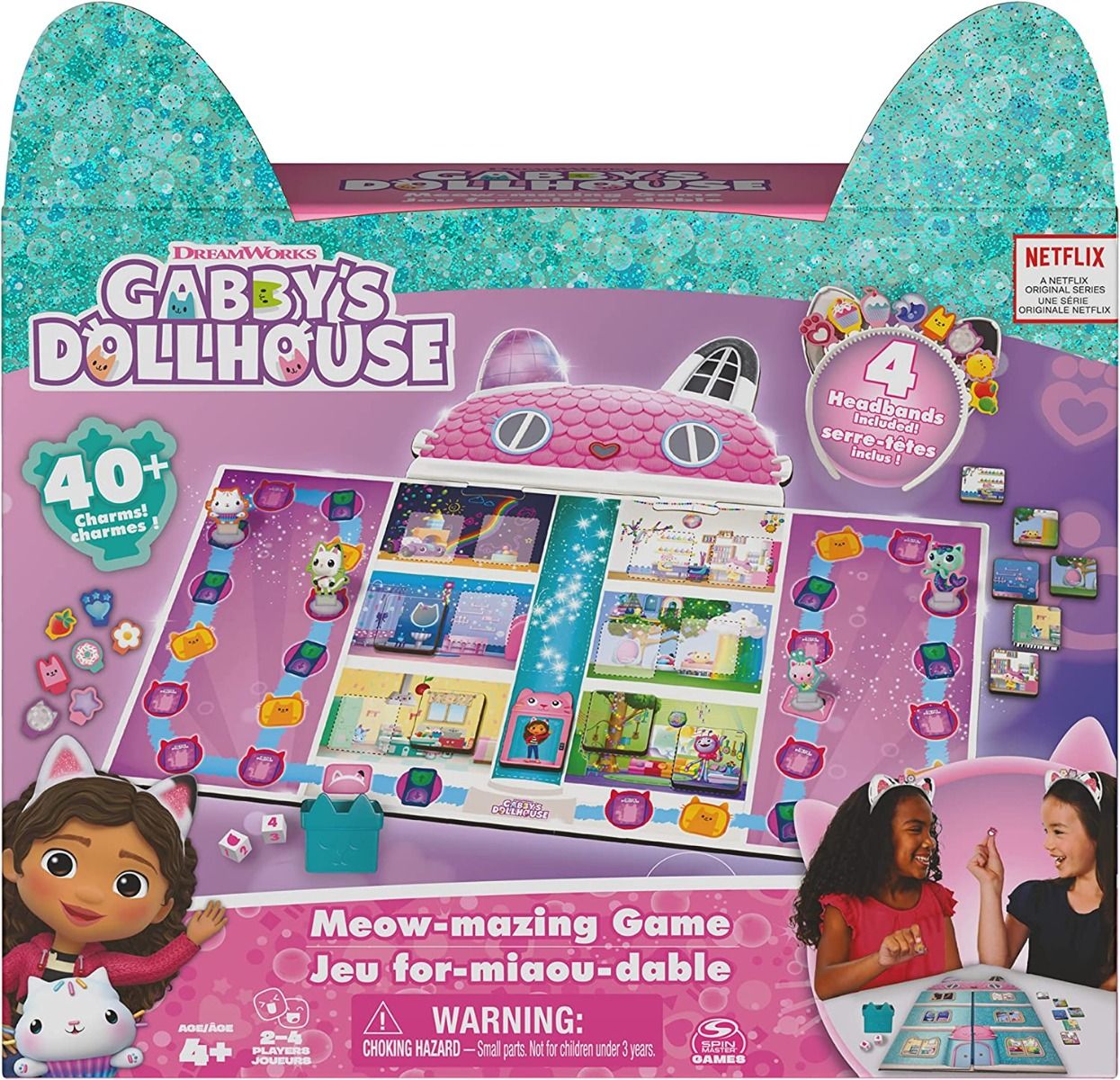 Gabby's Doll House Meow-Mazing Dollhouse Game 6065769